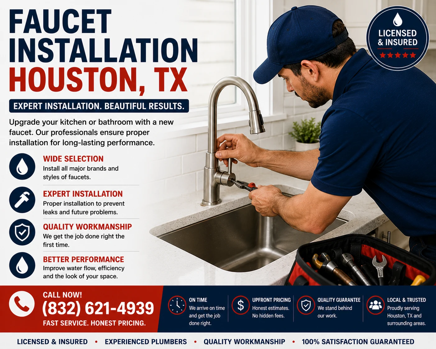 Plumbing services in Stafford TX