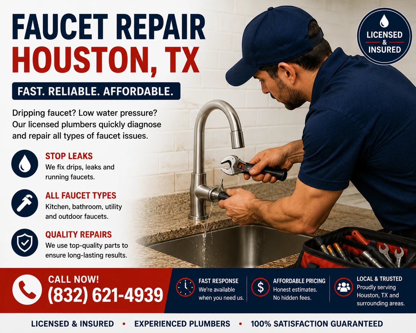 Plumbing services in Katy TX